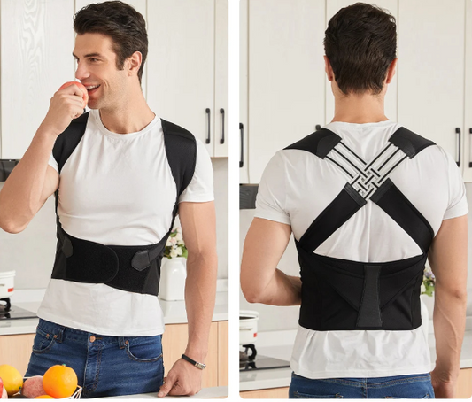Cinta Correctora Postural Ajustable Unisex